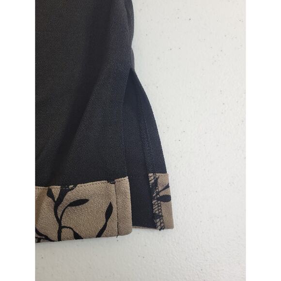 CJ Banks Black Open Front Soft Slinky Long Sleeve Blazer Jacket Women's Size X - Picture 8 of 10